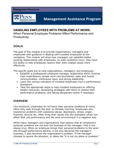 Management Assistance Program