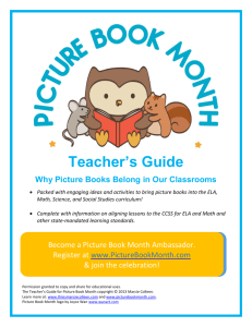 Teacher's Guide - Picture Book Month