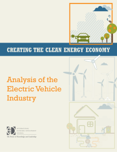 Analysis of the Electric Vehicle Industry