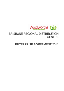Woolworths Limited Brisbane Regional Distribution Centre