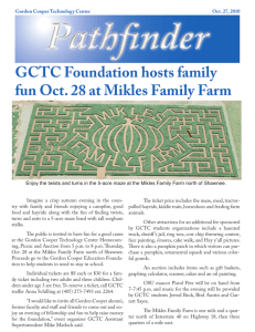 GCTC Foundation hosts family fun Oct. 28 at Mikles Family Farm