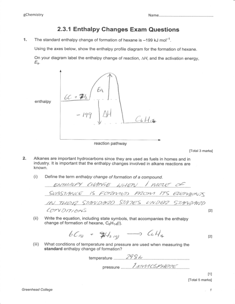 heats-of-formation-worksheet-key