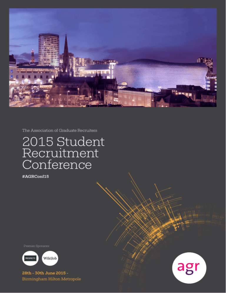 2015 Student Recruitment Conference