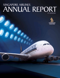 FY 2013/14 - Singapore Airlines