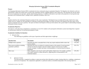 (MS1) Blueprint - Certified General Accountants Association of