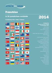 Franchising Laws - Philippines - International Franchise Association