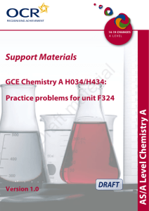 AS/A Level Chemistry A - St Paul's School Intranet