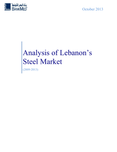 Analysis of Lebanon's Steel Market