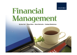 All Rights Reserved Ch. 3: 1 Financial Management © Oxford Fajar