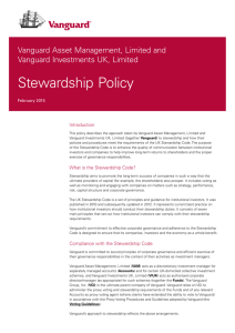 Stewardship Policy
