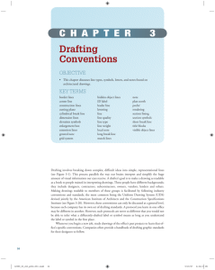 CHAPTER 3 Drafting Conventions