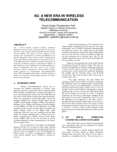 4g- a new era in wireless telecommunication