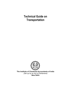 Technical Guide on Transportation