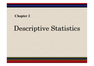 Probability & Statistics Section 2.1 Notes Day 1