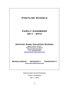 FirstLine Schools - Arthur Ashe Charter School