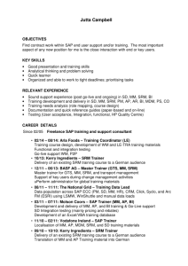 my CV - Sapling Consulting Ltd.