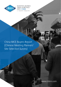 China MICE Buyers Report (Chinese Meeting Planners' Site