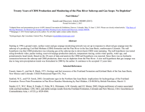 Twenty Years of CBM Production and Monitoring of the Pine River