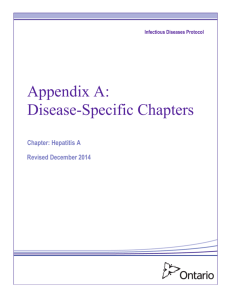 Appendix A: Disease-Specific Chapters - Chapter: Hepatitis A
