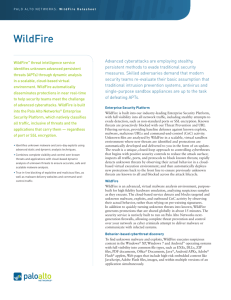 WildFire - Palo Alto Networks