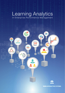 Learning Analytics - Tata Interactive Systems