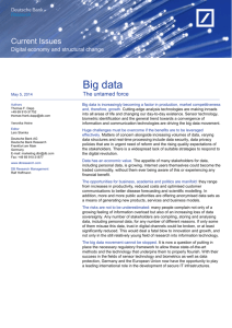 Big data - Deutsche Bank