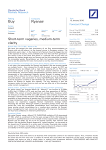 Buy Ryanair - Investor Relations