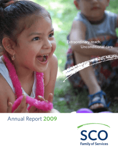 Annual Report 2009 - SCO Family of Services