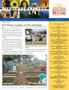 San Diego's 'Garden of Life and Hope'