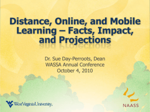 Distance, Online, and Mobile Learning