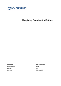 Margining Overview for EnClear
