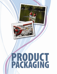 Product Packaging - Industry, Tourism & Investment