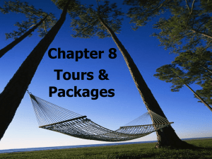 Chapter 8 Tours & Packages