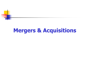 Mergers