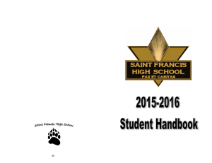2015 2016 - Schools - Calgary Catholic School District