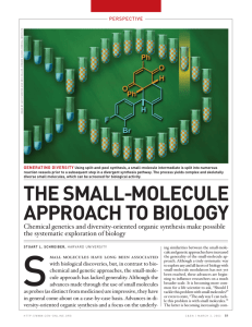 the small-molecule approach to biology