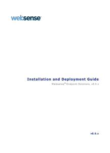 Installation & Deployment Guide for Websense Endpoint Solutions