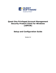 eSPCW Client Set Up Guide