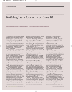 Nothing lasts forever – or does it?