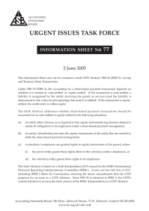 UITF Information Sheet 77 - Financial Reporting Council