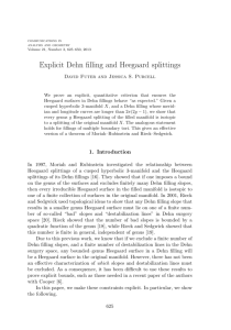 Explicit Dehn filling and Heegaard splittings