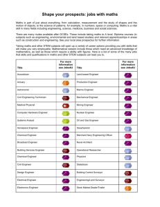 Here - Maths Careers