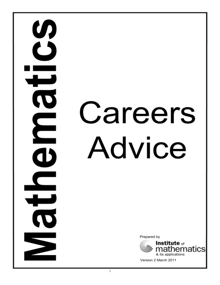 careers-advice-for-mathematics-undergraduates