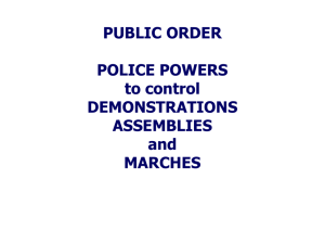 Public Order