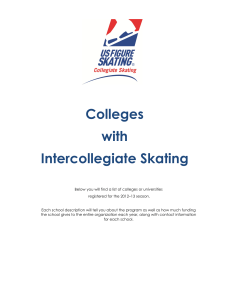 Colleges with Intercollegiate Skating