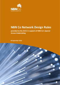 NBN Co Network Design Rules