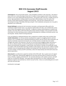 Awesome Staff Awards Write Ups August 2015