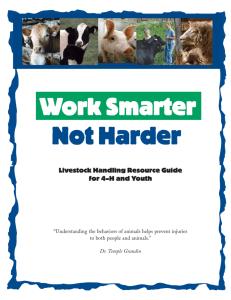 WORK Smarter - Livestock Welfare