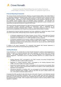 Agenda-–International Accounting and Assurance Committee