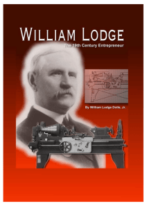 William Lodge: A 19th Century Entrepreneur